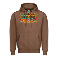 Chestnut Leopard Floral Mama Tried Zipper Hoodie - Jasminsmagicworld