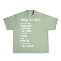 Oil Green theater life funny Urban Heavy Tee - DesigneFamous