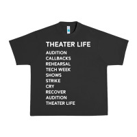 Pigment Black theater life funny Urban Heavy Tee - DesigneFamous