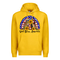 Lemon god bless america  rainbow Premium Hoodie - BarkalooDesign