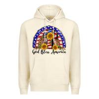Sandshell god bless america  rainbow Premium Hoodie - BarkalooDesign