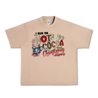Burro I Run Hot Cocoa And Christmas Cheer Urban Heavy Tee - CowhideDigitalArt