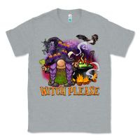 Heather Grey witch please Classic Tee - BarkalooDesign
