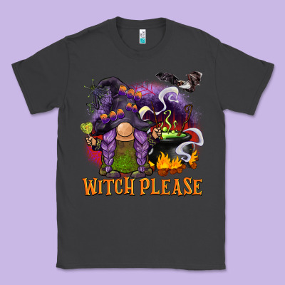 Witch Please Classic Tee Designed By Barkaloodesign