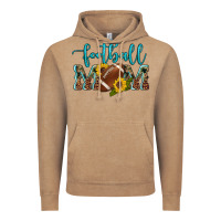 Vintage Coffee western leopard camouflage sunflowers  glitter mom football Vintage Hoodie - Artiststas