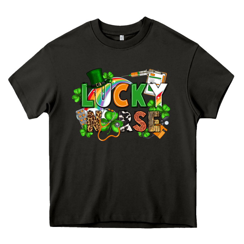 Lucky Nurse St. Patrick's Day Heavy Core Tee by FaDigitalArtStudio | Teevron