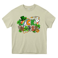 Mossy lucky nurse St. Patrick's Day Heavy Core Tee - FaDigitalArtStudio