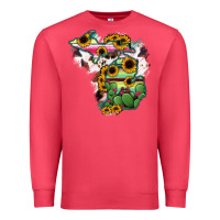 Cardinal Cowhide Michigan map Premium Sweatshirt - RanaPortraitStore