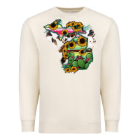 Sandshell Cowhide Michigan map Premium Sweatshirt - RanaPortraitStore