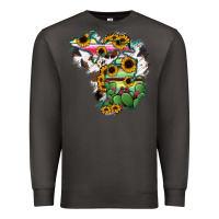 Smoke Cowhide Michigan map Premium Sweatshirt - RanaPortraitStore