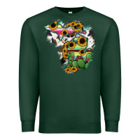 Sports Green Cowhide Michigan map Premium Sweatshirt - RanaPortraitStore