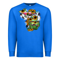True Royal Cowhide Michigan map Premium Sweatshirt - RanaPortraitStore