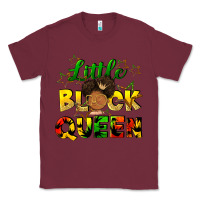 Burgundy Little black queen Classic Tee - FaDigitalArtStudio
