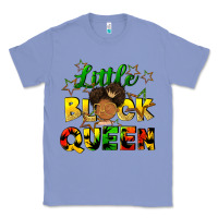 Colony Blue Little black queen Classic Tee - FaDigitalArtStudio