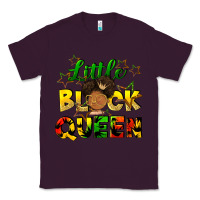 Plum Little black queen Classic Tee - FaDigitalArtStudio