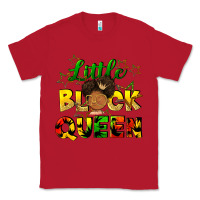 Red Little black queen Classic Tee - FaDigitalArtStudio
