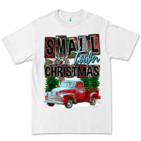 White Small Town Christmas Premium Tee - FaDigitalArtStudio