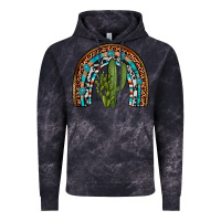 Cloud Black revize cactus gemstone rainbow Vintage Hoodie - Artiststas