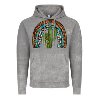 Cloud Rock revize cactus gemstone rainbow Vintage Hoodie - Artiststas