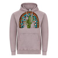Vintage Zinc revize cactus gemstone rainbow Vintage Hoodie - Artiststas