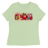 Matcha Merry Christmas Ladies Tee - CowhideDigitalArt