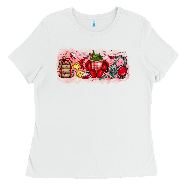 Merry Christmas Ladies Tee by CowhideDigitalArt | Teevron