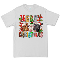 Dove Grey Merry christmas calfs Premium Tee - FaDigitalArtStudio