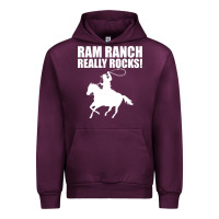 Mauve Wine Ram Ranch Really Rocks! Urban Hoodie - Bettercallsaul