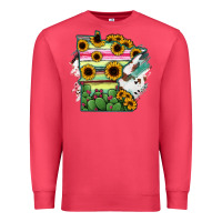 Cardinal Minnesota State Map Premium Sweatshirt - RanaPortraitStore