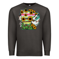 Smoke Minnesota State Map Premium Sweatshirt - RanaPortraitStore