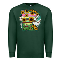 Sports Green Minnesota State Map Premium Sweatshirt - RanaPortraitStore