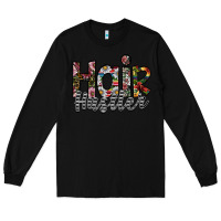 Black hair hustler Long Sleeve Tee - SublimationCraftShop