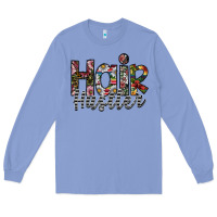 Colony Blue hair hustler Long Sleeve Tee - SublimationCraftShop