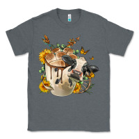 Black And White Cow Coffee Cup Classic Tee | Teevron