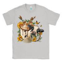 Moon Dust Black And White Cow Coffee cup Classic Tee - FaDigitalArtStudio
