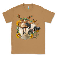 Toasted Coconut Black And White Cow Coffee cup Classic Tee - FaDigitalArtStudio
