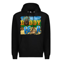 Black daddy bear native Premium Hoodie - BarkalooDesign