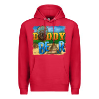 Cardinal daddy bear native Premium Hoodie - BarkalooDesign