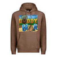 Chestnut daddy bear native Premium Hoodie - BarkalooDesign