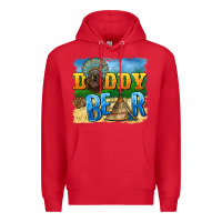 Red daddy bear native Premium Hoodie - BarkalooDesign
