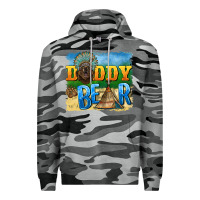 Slate Camo daddy bear native Premium Hoodie - BarkalooDesign