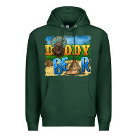 Sports Green daddy bear native Premium Hoodie - BarkalooDesign