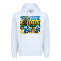 White daddy bear native Premium Hoodie - BarkalooDesign