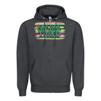 Smoke Floral Mama Tried Zipper Hoodie - Jasminsmagicworld