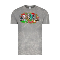 Cloud Rock baseball vibes Vintage Tee - CowhideDigitalArt