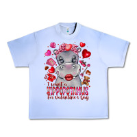 Grape Ice i want hippopotamus for valentines day Urban Heavy Tee - CowhideDigitalArt