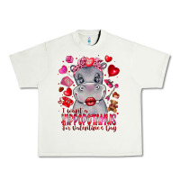 Pistachio i want hippopotamus for valentines day Urban Heavy Tee - CowhideDigitalArt