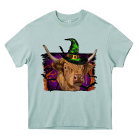Arona highland cow halloween Heavy Core Tee - RanaPortraitStore