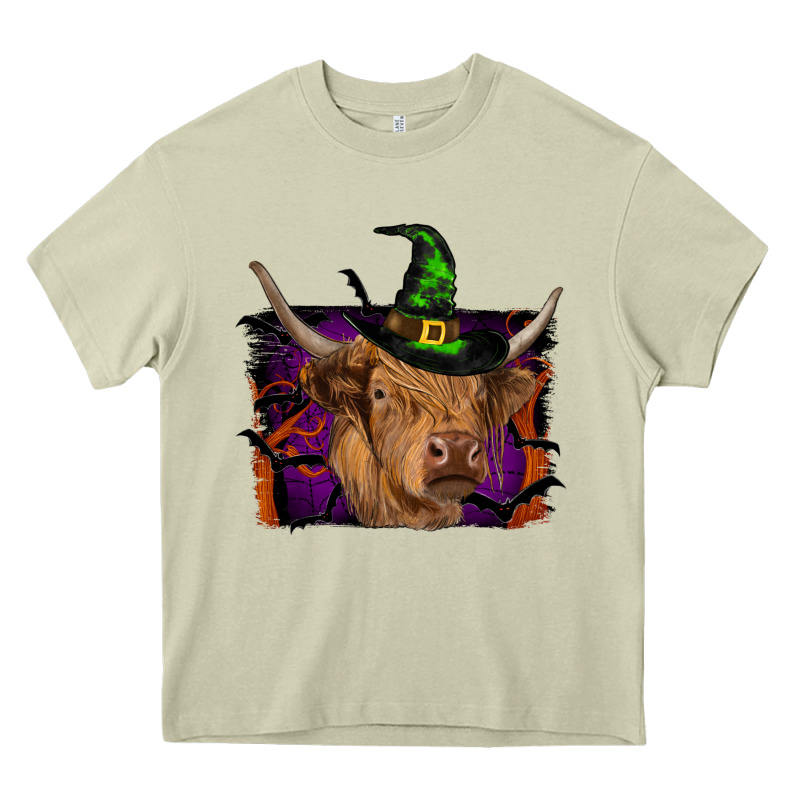 Highland Cow Halloween Heavy Core Tee by RanaPortraitStore | Teevron