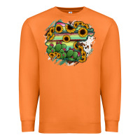 Carrot Guanajuato sunflower serape map Premium Sweatshirt - RanaPortraitStore
